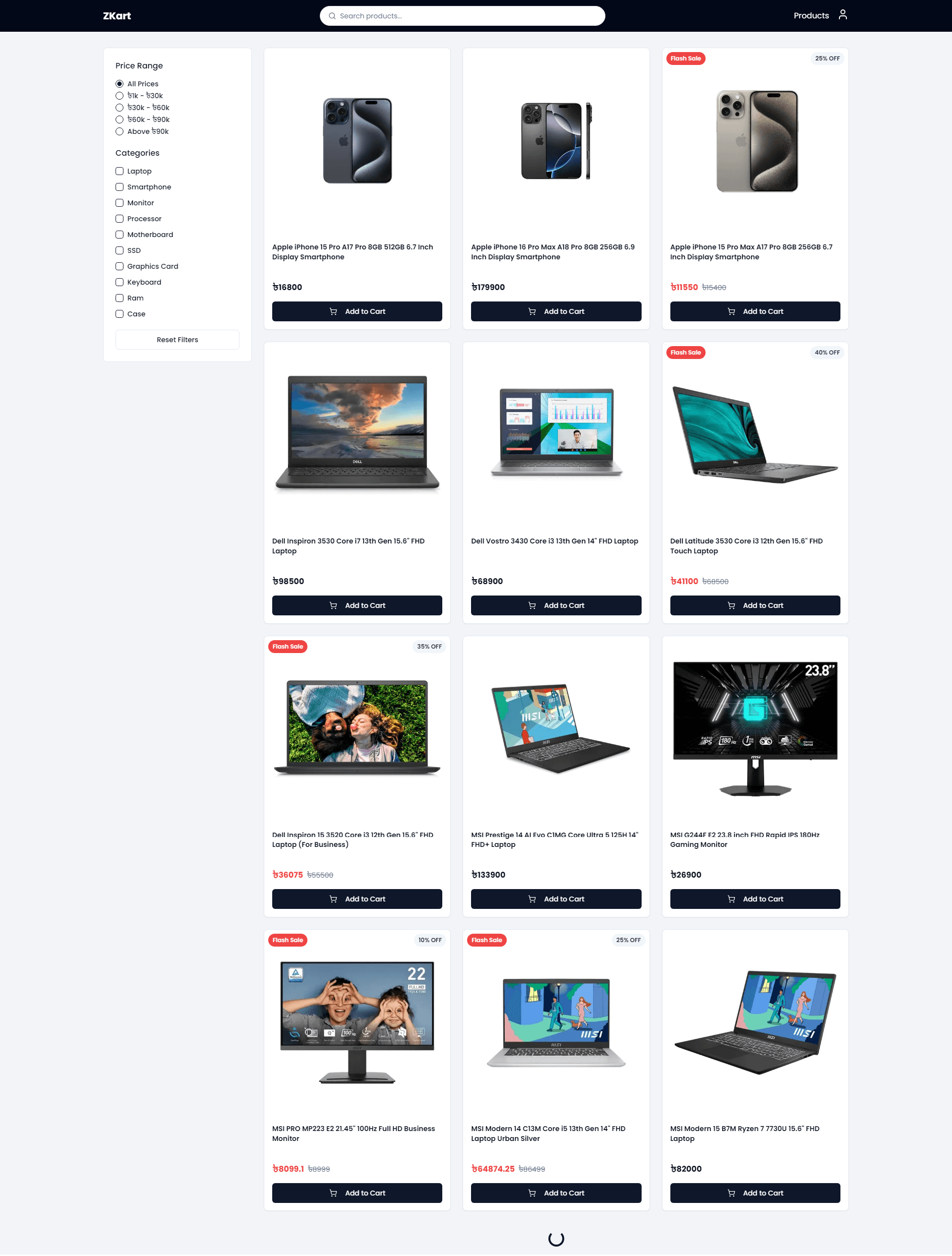 ZKart - Your Ultimate Shopping Destination screenshot 2